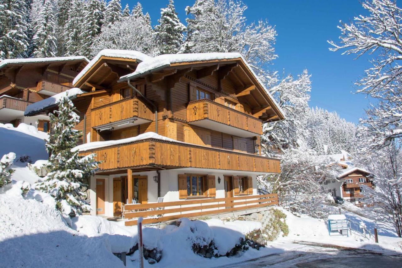 Ferienwohnung Senggi Adelboden Dış mekan fotoğraf